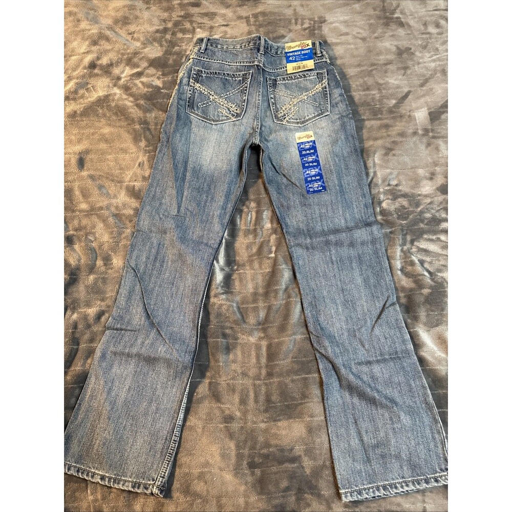 Wrangler 20X Jeans 20 Slim Blue Bootcut Western Cowboy Pants